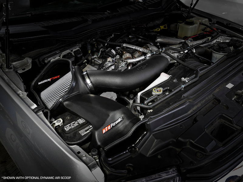 aFe Magnum FORCE Stage-2 Pro DRY S Cold Air Intake System 17-18 Ford Diesel Trucks V8-6.7L (td) - 54-13017D