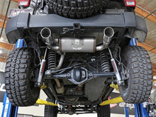 Load image into Gallery viewer, aFe Rebel Series 2.5in 409 SS Axle-Back Exhaust w/Polished Tips 07+ Jeep Wrangler (JK) V6 3.6L/3.8L - 49-48061-P
