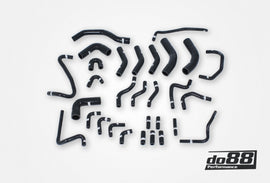 do88 02-04 Audi RS6 4.2L BiTurbo (C5) Vacuum Hoses - Black - DO88-KIT193S