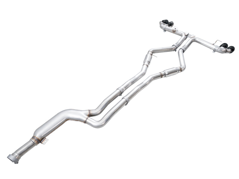 AWE Tuning 22-26 BMW M240i (G42) Track Edition Exhaust - Diamond Black Tips - 3020-43240