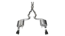 Load image into Gallery viewer, Corsa 2015-2017 Ford Mustang GT Fastback 5.0 3in Xtreme Cat Back Exhaust w/ Dual Black 4.5in Tips - 14328BLK