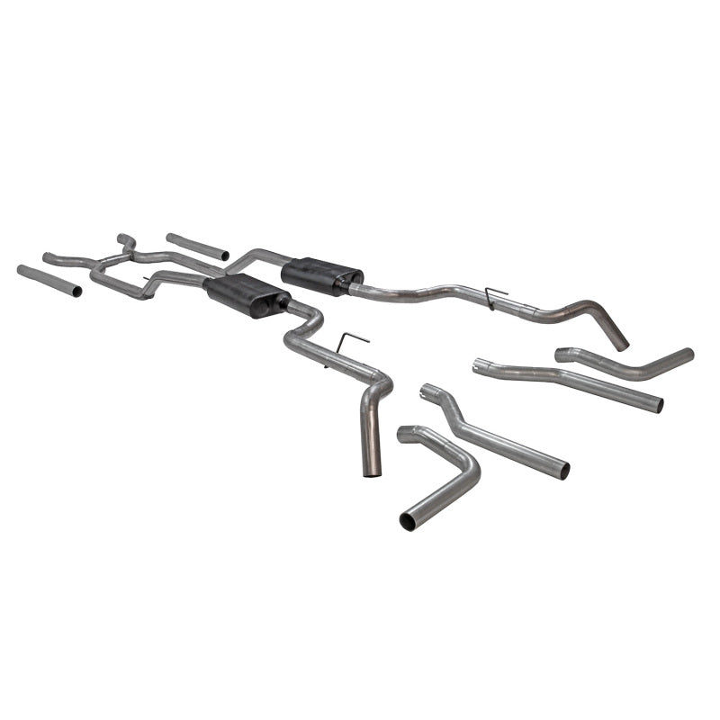 Flowmaster 63-66 GM C10 American Thunder SS Crossmember-Back Exhaust System - 817937