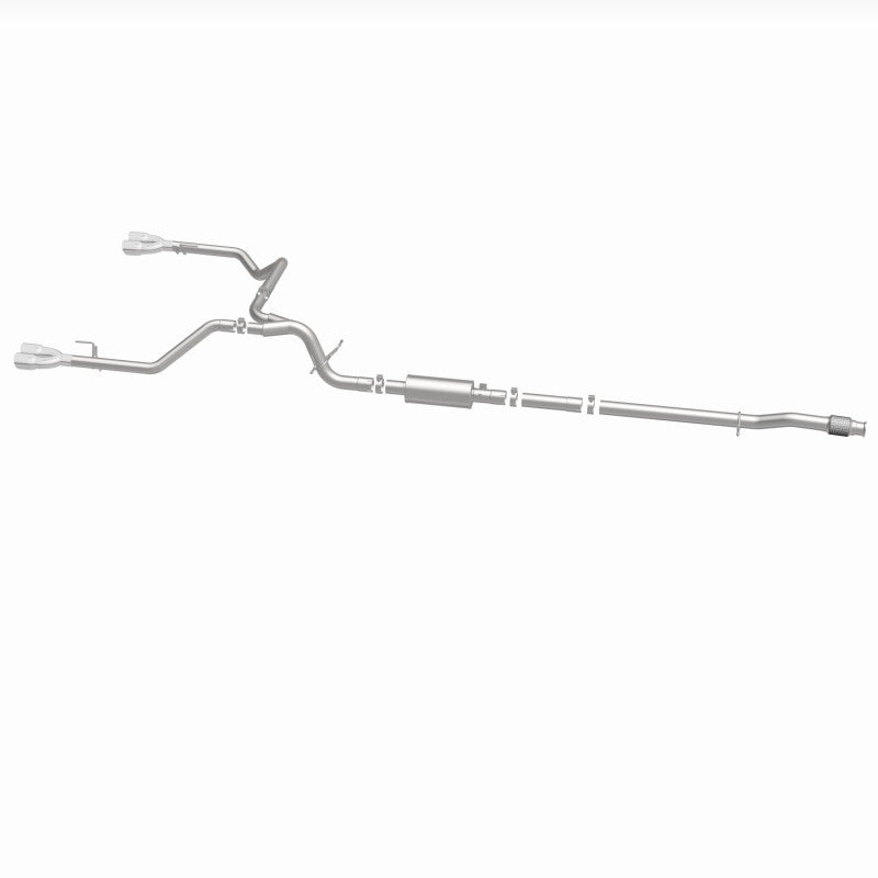 MagnaFlow 2019 Chevy Silverado 1500 V8 5.3L Street Series Quad Split Rear Exhaust w/ Polished Tips - 19477