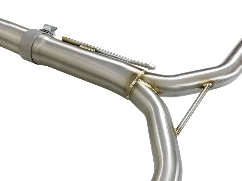 aFe Takeda Exhaust 304SS Dual Cat-Back w/ Black Tips 13-17 Honda Accord LX/EX/EX-L Sedan L4 2.4L - 49-36605-B