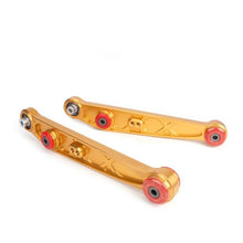 Load image into Gallery viewer, Skunk2 Honda/Acura EG/DC Alpha Series Rear Lower Control Arm Set - Gold - 542-05-1110