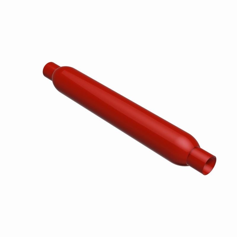 MagnaFlow Muffler Red Pack Series Glasspack 3.0 Dia 12in. 1.75/1.75 RP - 13123