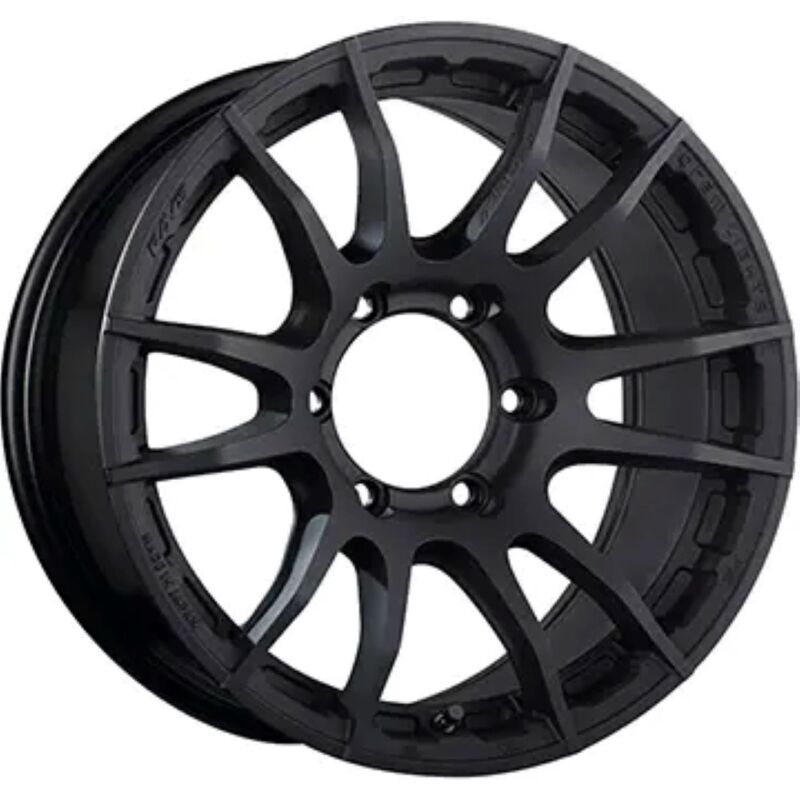 Gram Lights 57XR-X 17X8.0 +00 6x139.7 Black Graphite - WGJXO00KB2