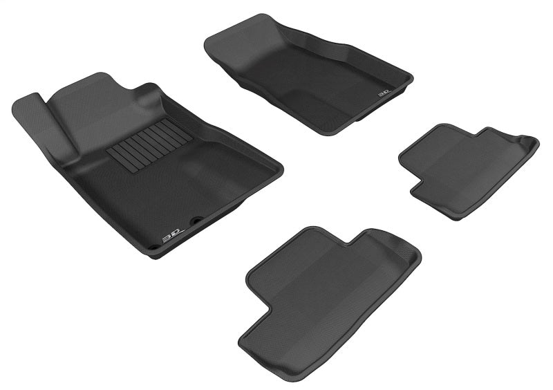 3D MAXpider 05-09 Ford Mustang Kagu Black Full Set (2 EYELETS) - L1FR06501509