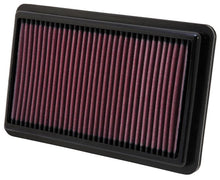 Load image into Gallery viewer, K&amp;N Replacement Air Filter 10.188in O/S Length x 6.375in O/S Width x 1.063in H for 12 Honda Civic Si - 33-2473
