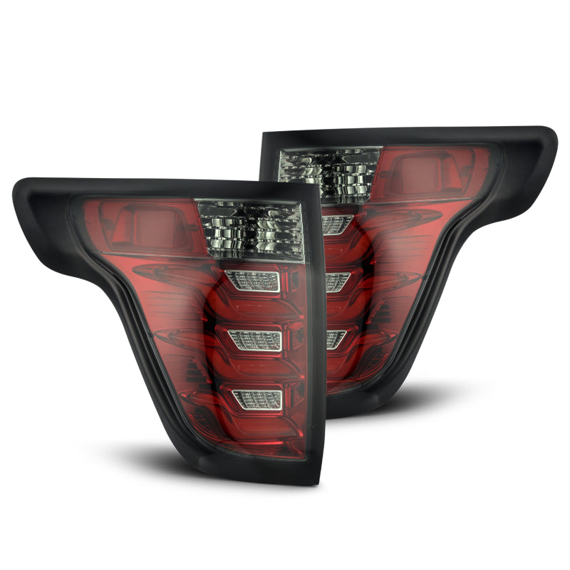 AlphaRex 11-15 Ford Explorer PRO-Series LED Tail Lights Red Smoke - 660020