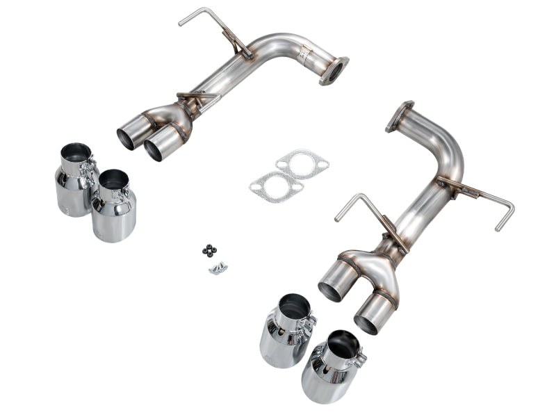 AWE Tuning 22-25 Subaru VB WRX Track Edition Axle-Back Exhaust - Chrome Silver Tips - 3020-42424