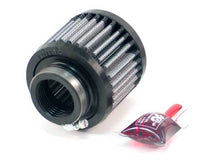 Load image into Gallery viewer, K&amp;N 1.375in Flange ID x 3in OD x 2.5in H Rubber Base Crankcase Vent Filter - 62-1430