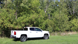 Corsa 2017-2022 Chevy Colorado 3.6L Crew Cab Sport Cat-Back System Single Rear Exit Polished Tips - 24745