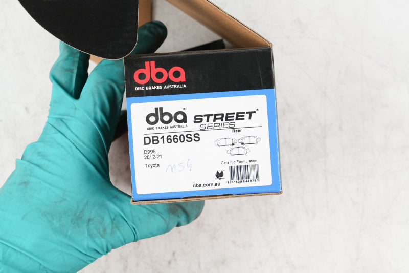DBA 04-10 Toyota Sienna (Rear Rotor) Street Series Rear Brake Pads - DB1660SS