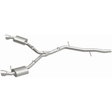 Load image into Gallery viewer, MagnaFlow 18-19 Audi A5 Dual Exit Polished Stainless CatBack Exhaust - 3in Main Piping Diameter - 19390