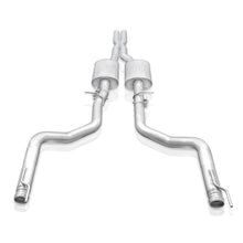 Load image into Gallery viewer, Stainless Works 15-19 Dodge Challenger 6.2L/6.4L Hemi 3in Legend Catback X-Pipe (Use Factory Tips) - CHAL16CBL