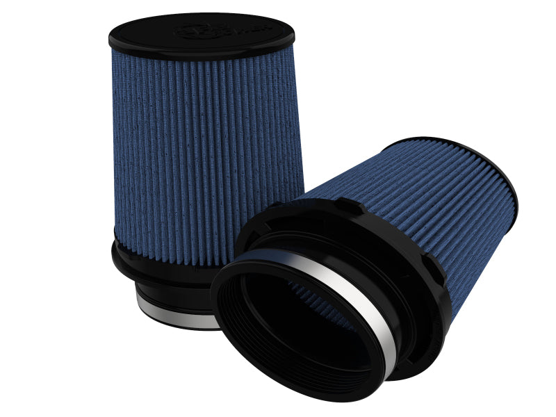 aFe Black Series Replacement Filter w/ Pro 5R Media 4-1/2x3IN F x 6x5IN B x 5x3-3/4 Tx7IN H - (Pair) - 24-90111-MA