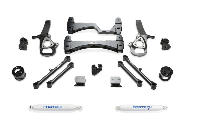 Fabtech 19-21 Ram 1500 2WD 6in Basic Sys w/Perf Shks - K3093