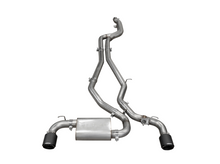 Load image into Gallery viewer, MBRP 2020+ Toyota Supra 3.0L 3in Catback Dual Rear Carbon Fiber Tips - T304 - S43003CF