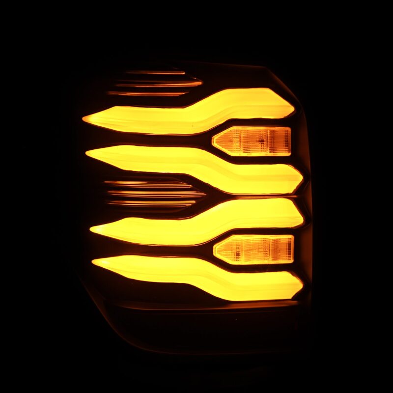 AlphaRex 10-21 Toyota 4Runner LUXX LED Taillights Blk w/Activ Light/Seq Signal - 690040