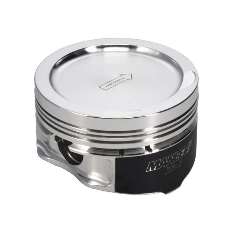 Manley Nissan (SR20DE/DET) 87mm +1.0mm Oversized Bore 8.5:1 Dish Piston Set with Ring - 638010C-4