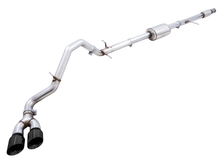 Load image into Gallery viewer, AWE Tuning 4th Gen GM 1500 5.3L 0FG Cat-Back Dual Side Exit (Flat Bumper) - Diamond Tips - 3015-23208
