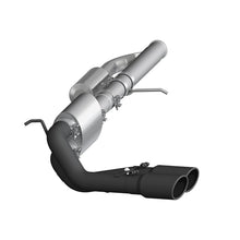 Load image into Gallery viewer, MBRP 09+ Chevrolet Silverado 1500 3in Cat Back Pre-Axle Dual Outlet w/ 4in Tip - Black - S5081BLK
