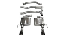 Load image into Gallery viewer, Corsa 2013-2019 Cadillac ATS Sedan 2.0L A/T Black Sport Dual Rear Cat-Back Exhaust - 14888BLK
