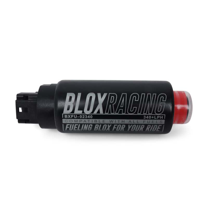 BLOX Racing 320LPH Electric Fuel Pump E85 In-tank - Inline Inlet - BXFU-02342-E