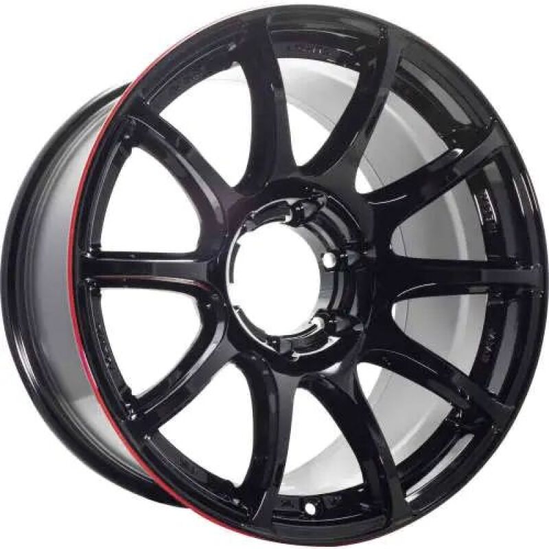 Gram Lights 57Trans-X Rev Limit 20x9.0 +09 6x139.7 Black & Machined Wheel - WGTXAW09U9R
