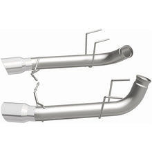 Load image into Gallery viewer, MagnaFlow 13 Ford Mustang Dual Split Rear Exit Stainless Axle-Back Cat Back Exhaust (Competition) - 15152