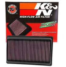 Load image into Gallery viewer, K&amp;N Replacement Panel Air Filter for 2014-2015 Infiniti Q50 3.5L/3.7L V6 (2 Required) - 33-5014