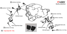 Load image into Gallery viewer, Cusco Nissan 240SX/Silvia (S13/S14/S15) OEM Shape (HD Rubber) Engine Mount Set (2 pcs)