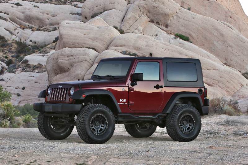 Fabtech 07-18 Jeep JK 2-Door 3in Crawler w/Stealth - K4057M