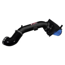 Load image into Gallery viewer, Injen 12 Ford F-150 V8 5.0L Wrinkle Black 4in Power Flow Intake w/ MR Tech/Enc Box w/ Front Inlet - PF9011WB