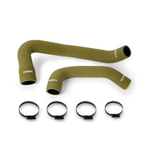 Load image into Gallery viewer, Mishimoto 97-06 Jeep Wrangler 6cyl Silicone Hose Kit Olive Drab - MMHOSE-WR6-97OD