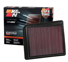 Load image into Gallery viewer, K&amp;N 2017 Nissan Titan V8-5.6L F/I Drop In Replacement Air Filter - 33-5062