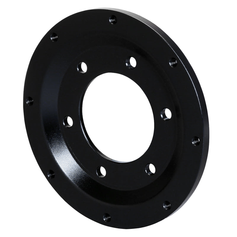 Wilwood Import Built Shelby CSX6000 6in x 4.25in - 8in x 7in Front Rotor Adapter - Black - 2 Pack - 300-12071-2