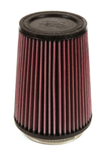 Load image into Gallery viewer, K&amp;N Filter Universal Rubber Filter 4 inch Flange 5 3/8 inch Base 4 3/8 inch Top 7 inch Height - RU-2590
