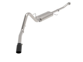 aFe Apollo GT 3in 409 SS Cat-Back Exhaust 2021 Ford F-150 V6 2.7L/3.5L (tt)/V8 5.0L w/ Black Tips - 49-43125-B