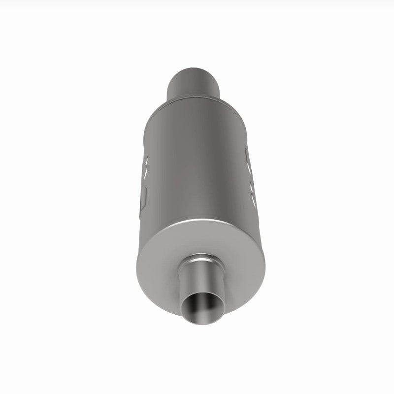 MagnaFlow Muffler W/Tip Mag SS 14X7X7 2.25/4. - 14826