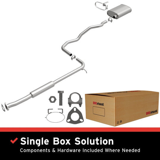 MagnaFlow BRE Exhaust Kit 93-95 Saturn SW2 SL2 1.9L - 106-0425