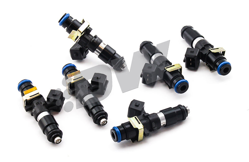 DeatschWerks 93-98 Toyota Supra TT (14mm O-Ring for Top Feed) Bosch EV14 1200cc Injectors (Set of 6) - 16MX-14-1200-6