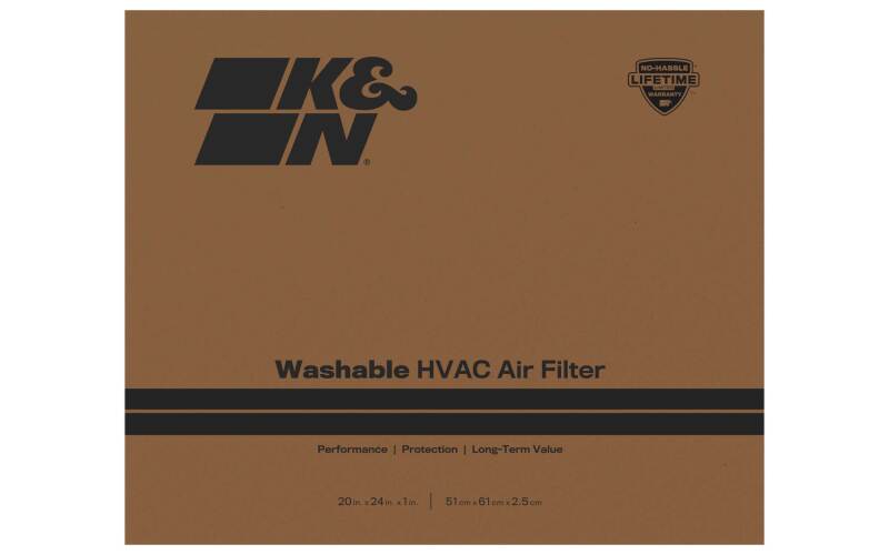 K&N HVAC Filter 20 X 24 X 1 Merv 13 - HVC-13-12024