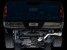 Load image into Gallery viewer, AWE Tuning 21-25 Ford F150 (14th Gen Reg Cab) Cat-Back Exhaust - 4.5in Dual Side Exit Chrome Tips - 3015-32145