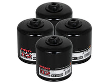 Load image into Gallery viewer, aFe Pro GUARD D2 Oil Filter 93-11 Ford Gas Trucks V8 4.6L/5.4L/5.8L (4 Pack) - 44-LF008-MB