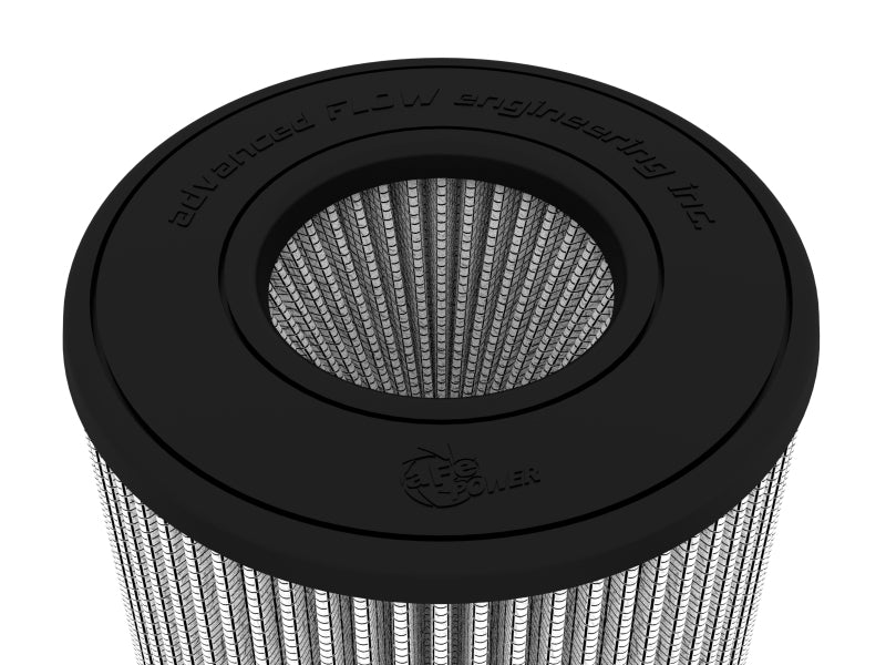 aFe MomentumINtake Replacement Air Filter w/Pro DRY S 5IN F x 7IN B x 5-1/2IN T (Inverted) X 9IN - 21-91141