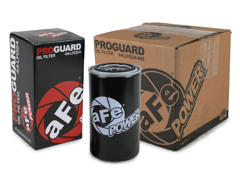 aFe Pro GUARD D2 Oil Filter 11-17 Ford Diesel Trucks V8 6.7L (td) (4 Pack) - 44-LF024-MB