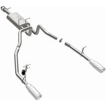 Load image into Gallery viewer, MagnaFlow 2019 Ram 1500 Street Series Cat-Back Exhaust Dual Rear Exit w/Polished Tips - 19498