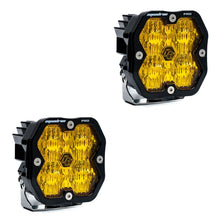 Load image into Gallery viewer, Baja Designs Squadron-R 2.0 Sport (Pair) LED Wide Cornering / No Harness - Baja Amber - 5878152NH